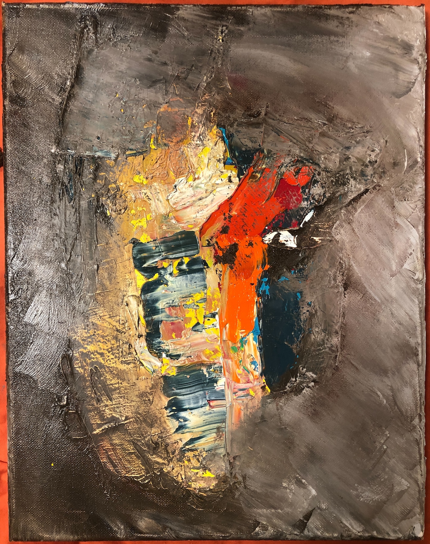 Face Alex oil painting by Emily Levin