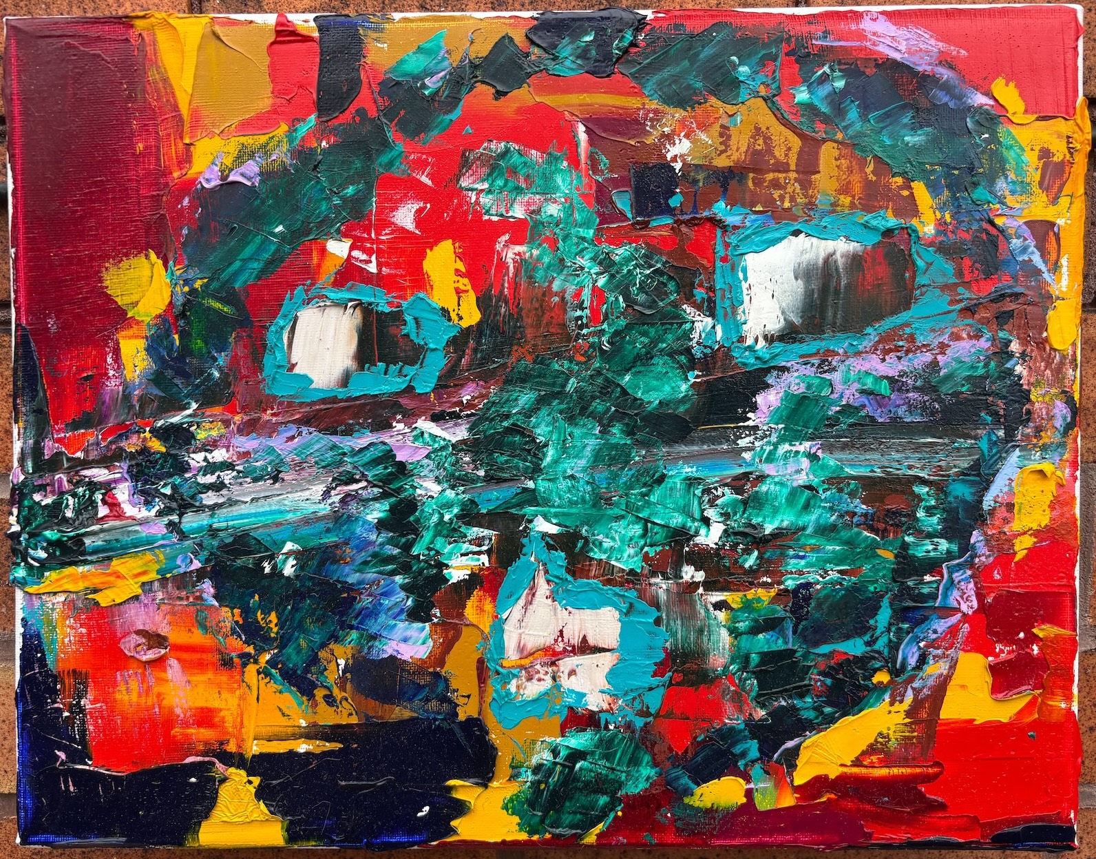 Untitled oil painting by Emily Levin